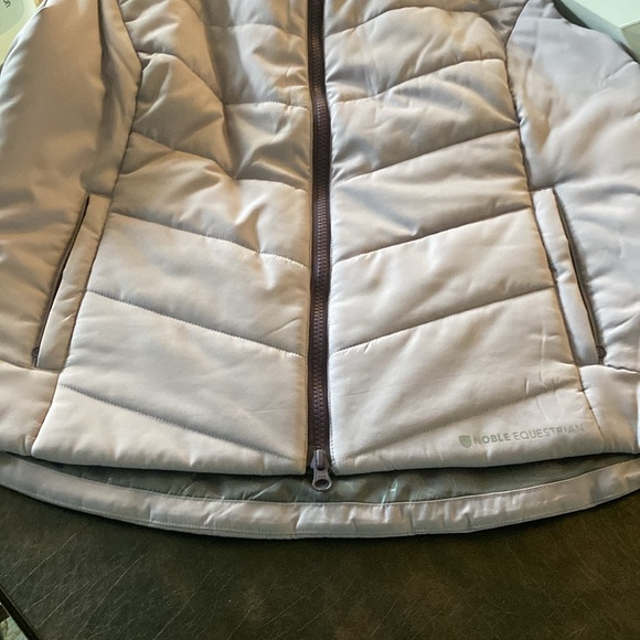Women's Purple Puffer Vest - Picture 7 of 7